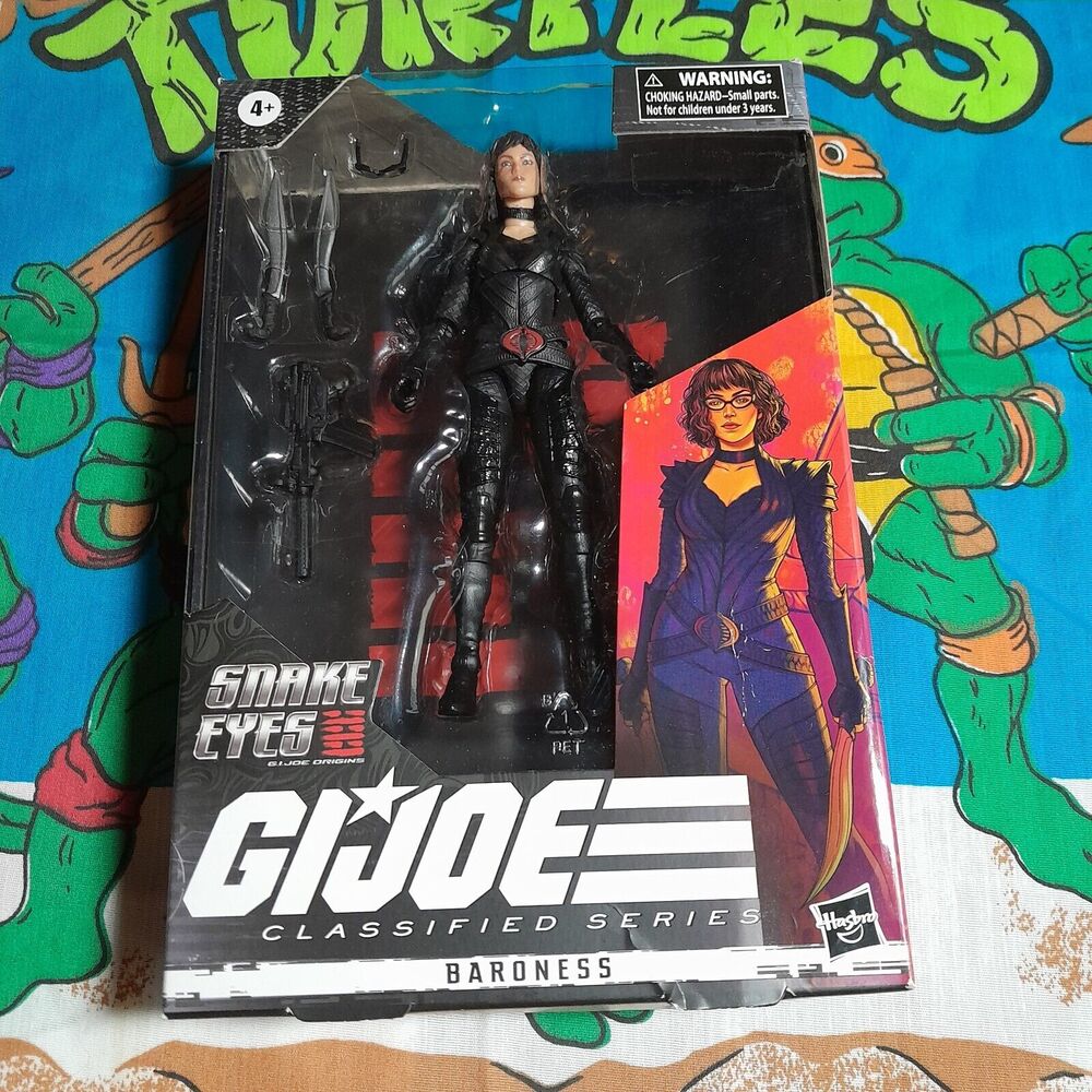 2021 G.I. JOE CLASSIFIED SERIES SNAKE EYES ORIGINS #19 Baroness